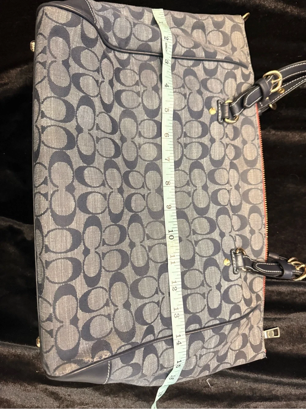 Coach totes featuring